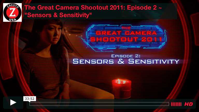 Zacuto の The Great Camera Shootout 2011：Episode 2