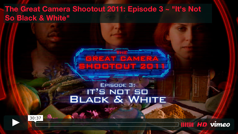 Zacuto の The Great Camera Shootout 2011：Episode 3