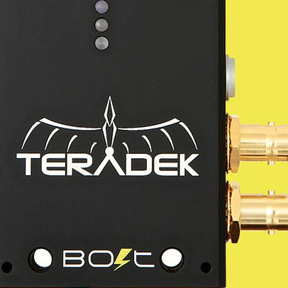 ワイヤレス HD-SDI伝送の決定版、Teradeck Bolt